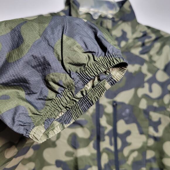 MOUNTAIN HARDWEAR KOR PRESHELL CAMO MEN Large OM7395 Lightweight Packable Rare - Picture 10 of 13